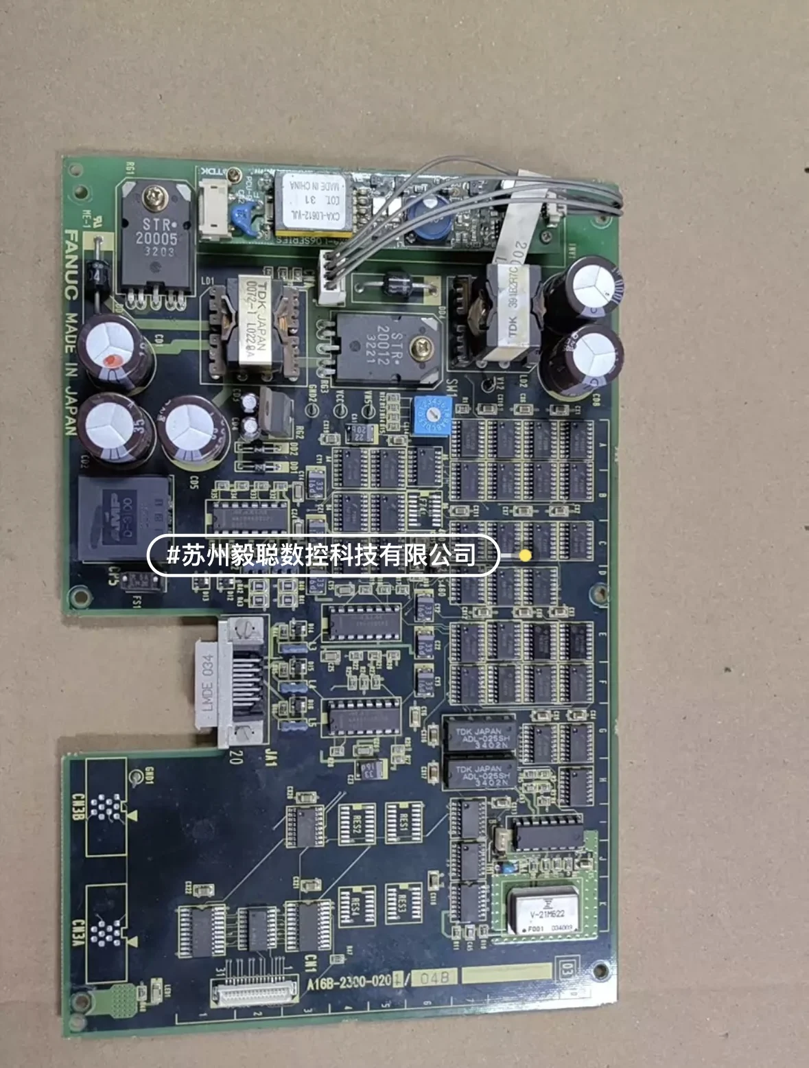 

A16B-2300-0201 Fanuc Oi-M display motherboard single panel 90% of the new function test is normal