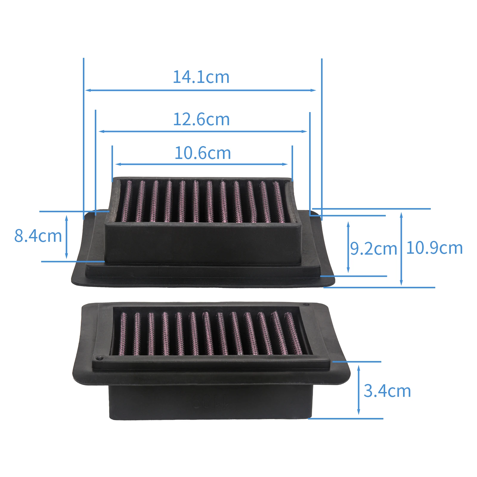 For BMW R1100S ABS 1999 2000 2001 2002 2003 2004 2005 Motorcycle Air Filter Engine Intake Filter Replacement Element