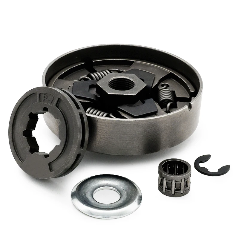 硬化鋼クラッチドラムリムスプロケットとチェーンソー用クラッチキット MS170 MS180 017 018
