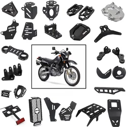 Footpeg Lowering Mounts Aftermarket Foot Pegs Pedal Oil Cooler Guard Brake Caliper cover For Suzuki DR650 1996-2021 DR 650