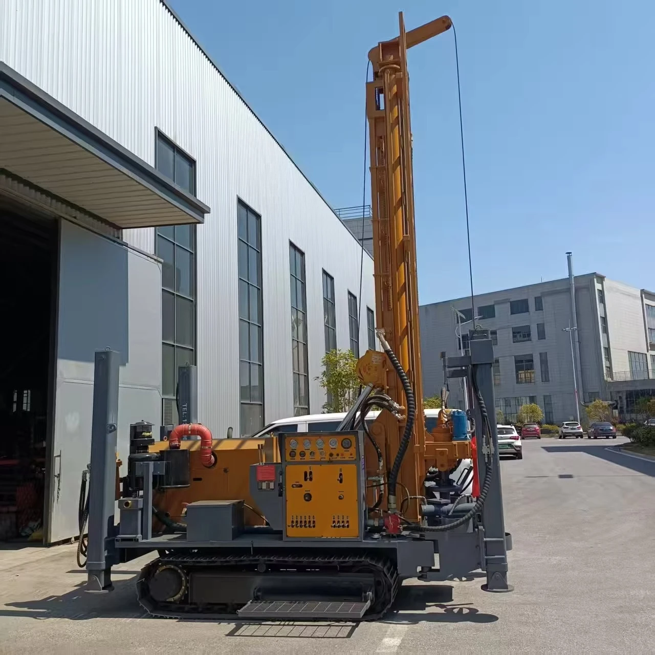 Water Well Drilling Rig Borehole Drilling Machine for Water Well and Construction Projects