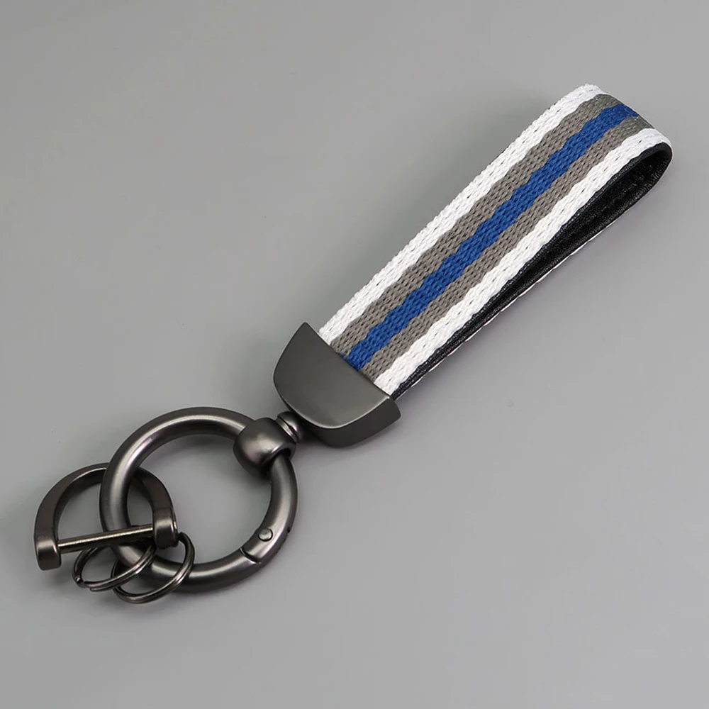 Luxury Lambskin Car Key Chain, High-Quality Gift