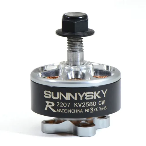 1 زوج Sunnysky E-R2207 2580KV CW/CCW 3-4S فرش السيارات ل RC روبوت FPV سباق