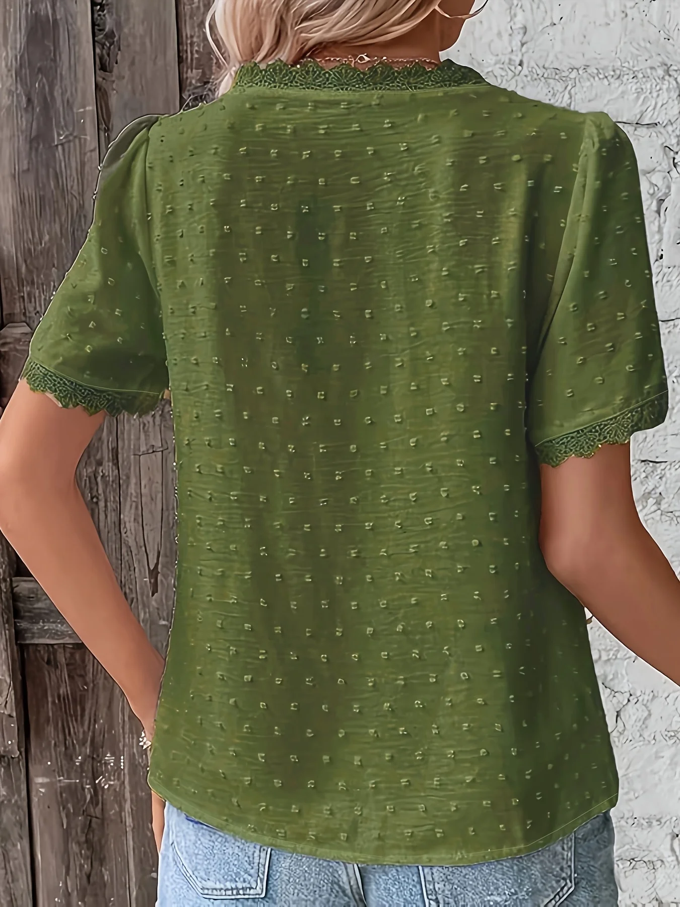 オリーブグリーン レディース プラスサイズ シャツ 夏 シック エレガント シャツ カジュアル レディース おしゃれ シャツ オリーブグリーン