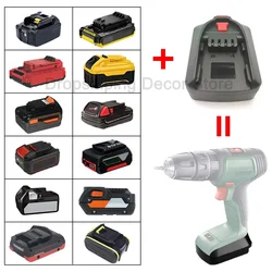 Battery Adapter for Makita/Dewalt/Milwaukee/Bosch/Worx/Kress/Metabo/Ridgid/Hitachi/Devon/Stanley 18V 20V to for Bosch PBA Tool