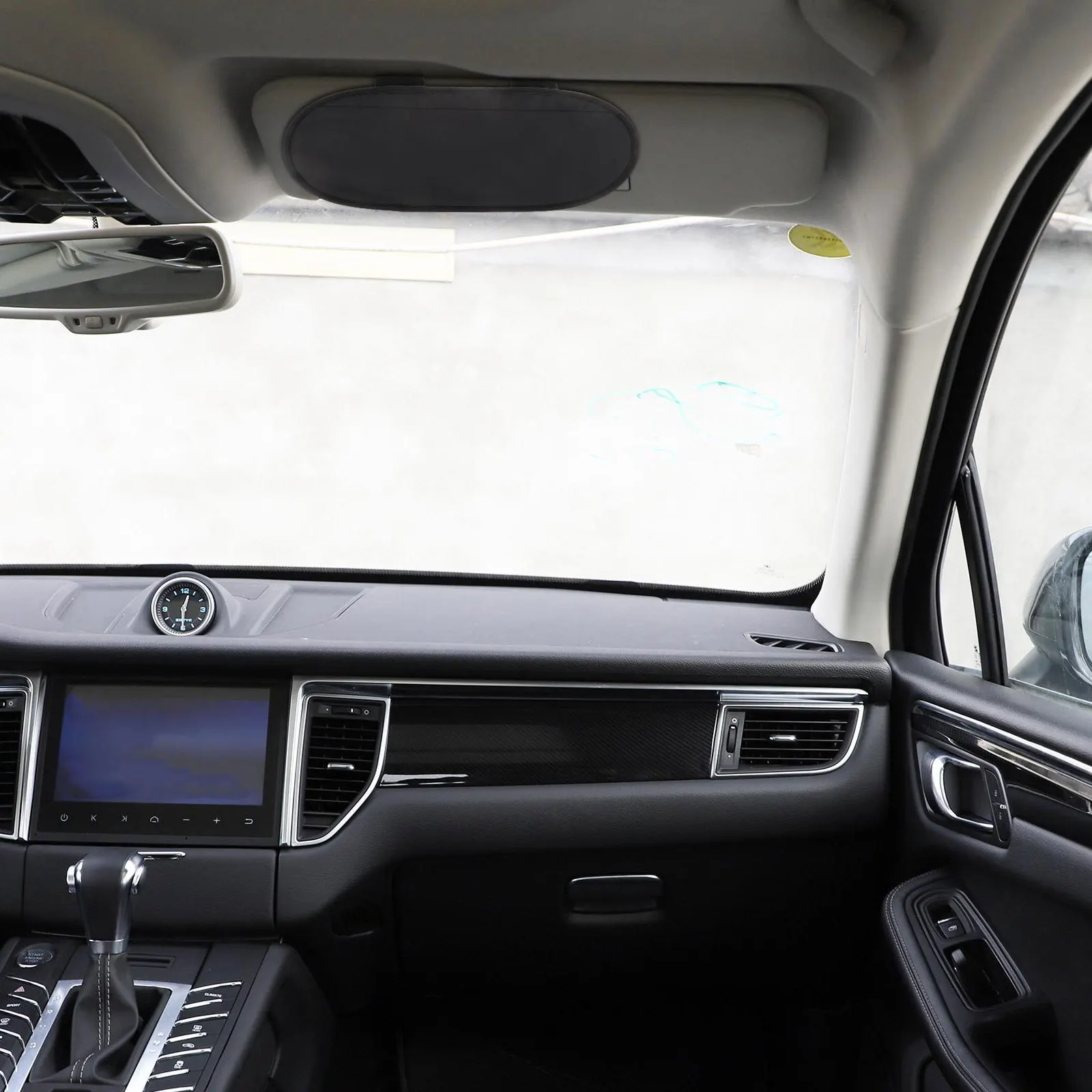 

1 Pair Car Visor Sunshade Extender For Driver Passenger Adjustable Windshield Sun Shade Blocker Front Seat Anti-Glare Protection