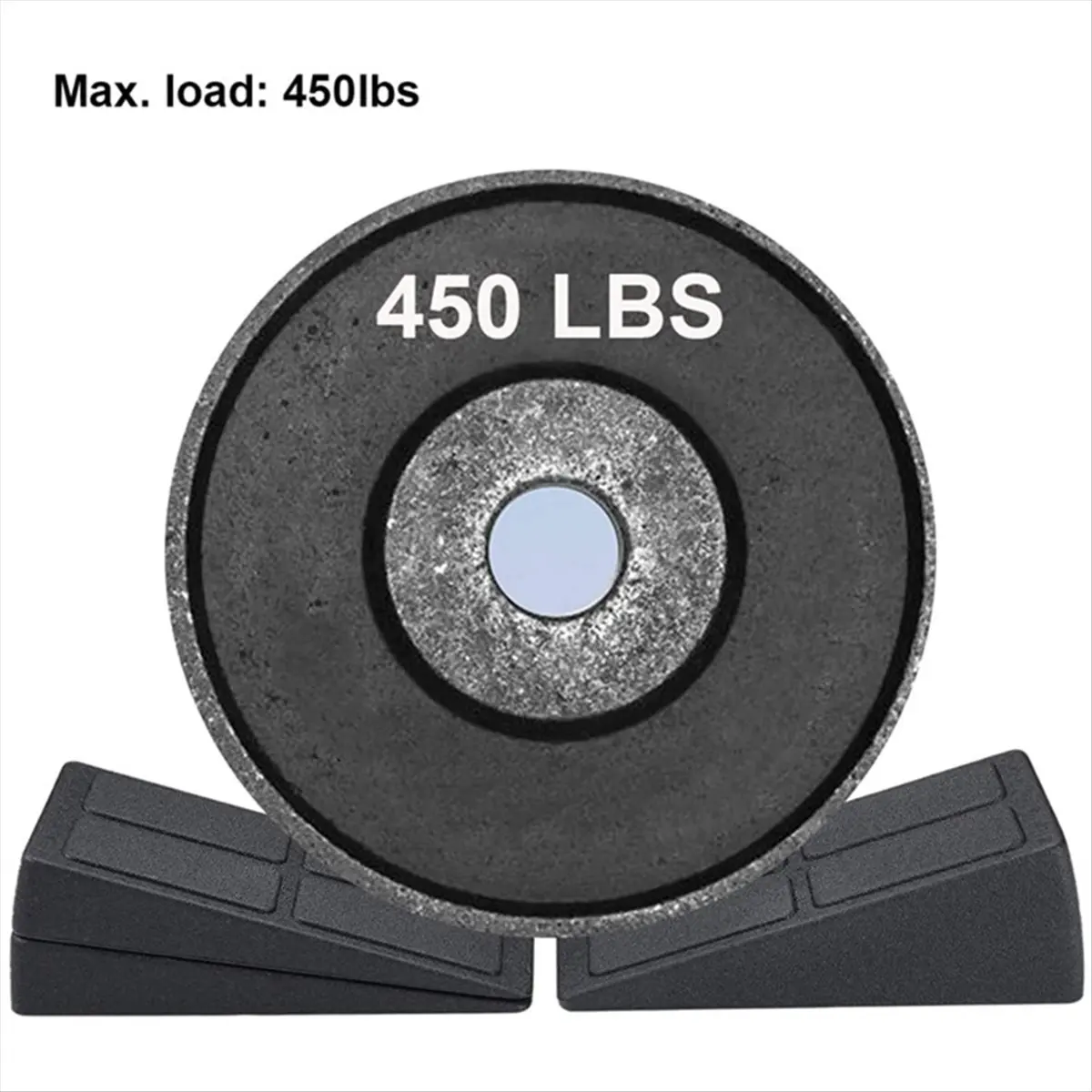 T34C 3pcs Yoga Bricks Squat Wedge Blocks Slant Board Adjustable Non-Slip Foot Stretcher for Gym Fitness Yoga Accessories