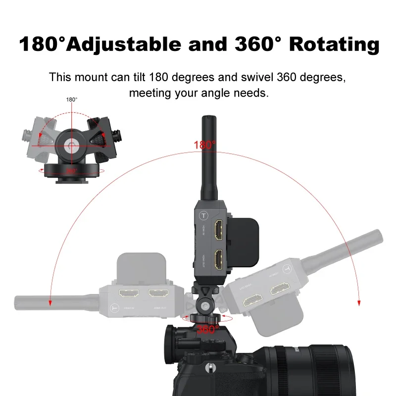 Accsoon all metal adjustable damping monitor stand cold shoe mount, camera, SLR, expansion accessorie