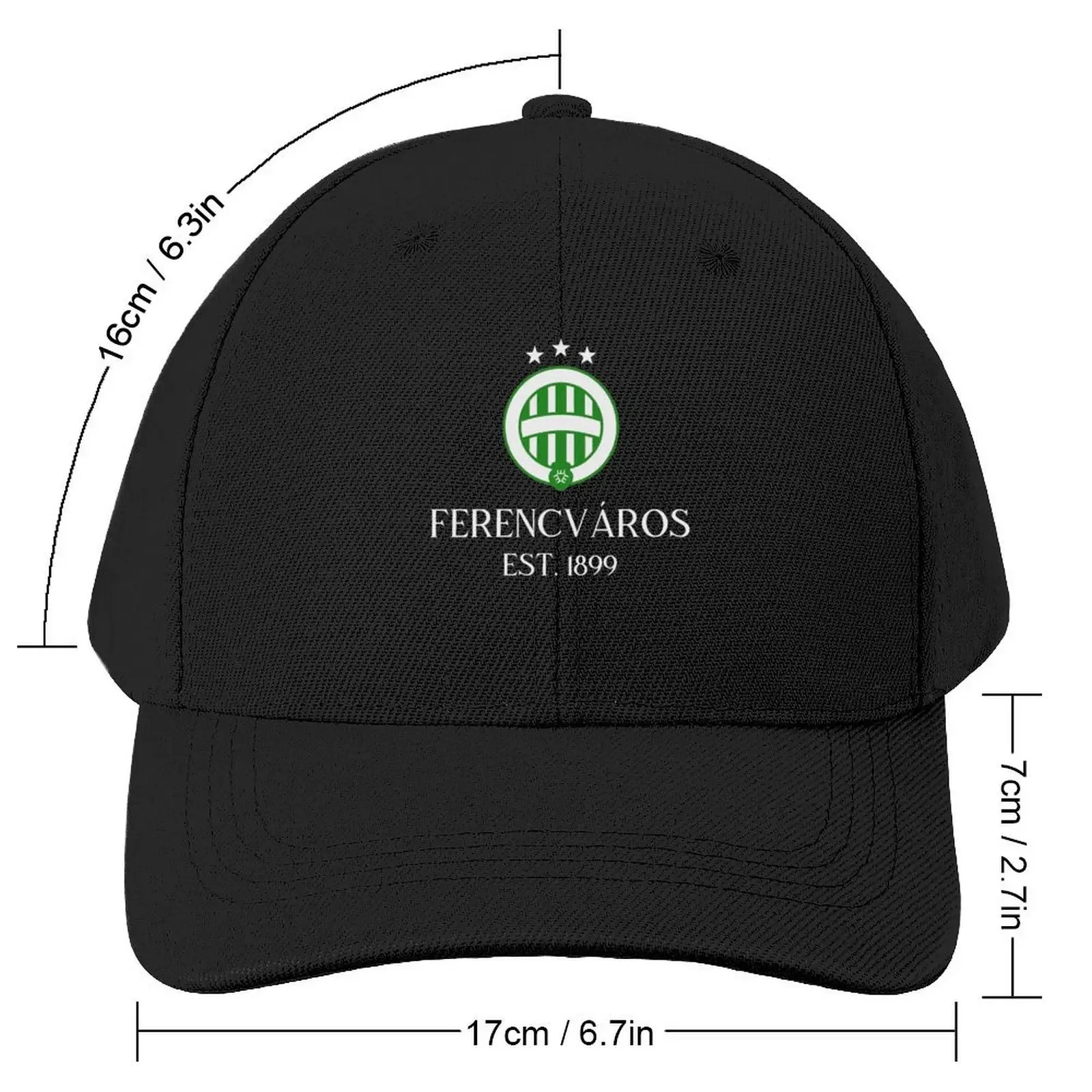 Ferencváros Baseball Cap Rave Snapback Cap Sunhat Hats Woman Men's