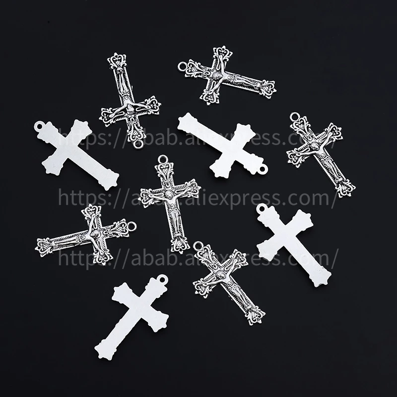 5pcs/Mary Medal, connector for the central part of the Rosary of the Virgin Mary, DIY jewelry accessories