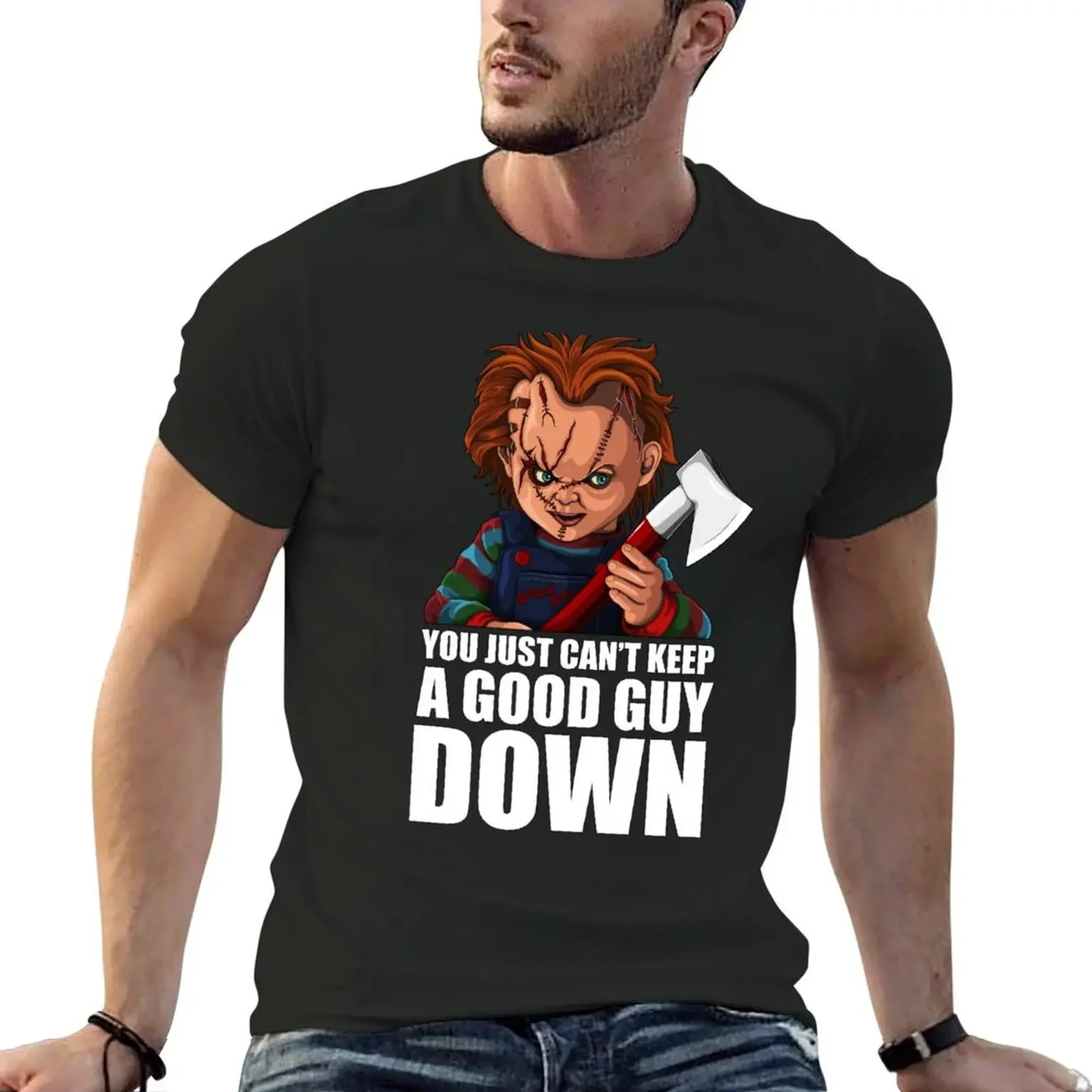 

You just can't keep a Good Guy down T-Shirt luxury clothing labubu quick-drying mens t shirts pack