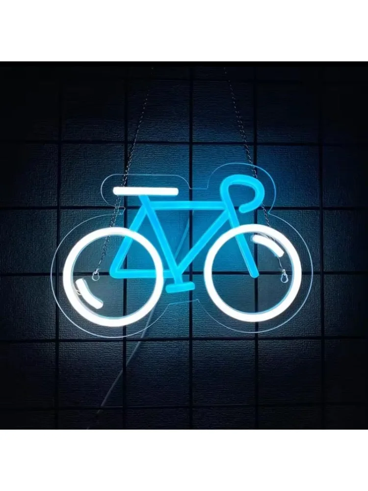 AliExpress Bike Neon Sign Dimmable Bicycle Led Signs for Bedroom Neon Light for Man Cave Bike Club Gym Shop Garage Sport Room Decoration