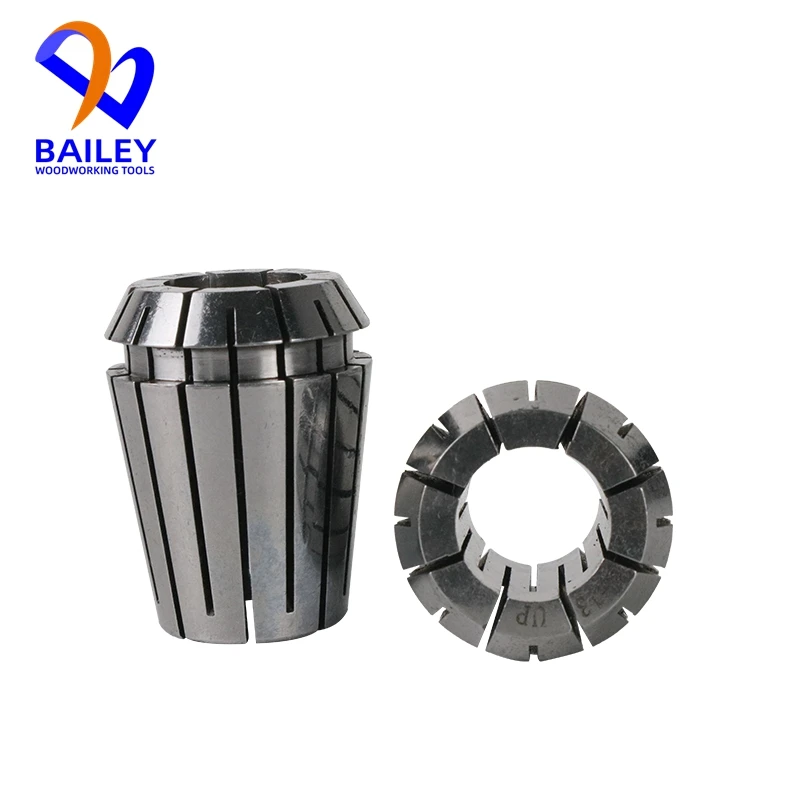 BAILEY 5 buah Collet pegas presisi tinggi, 0.005mm Collet pegas ER32 cocok mesin ukir poros CNC pusat mesin