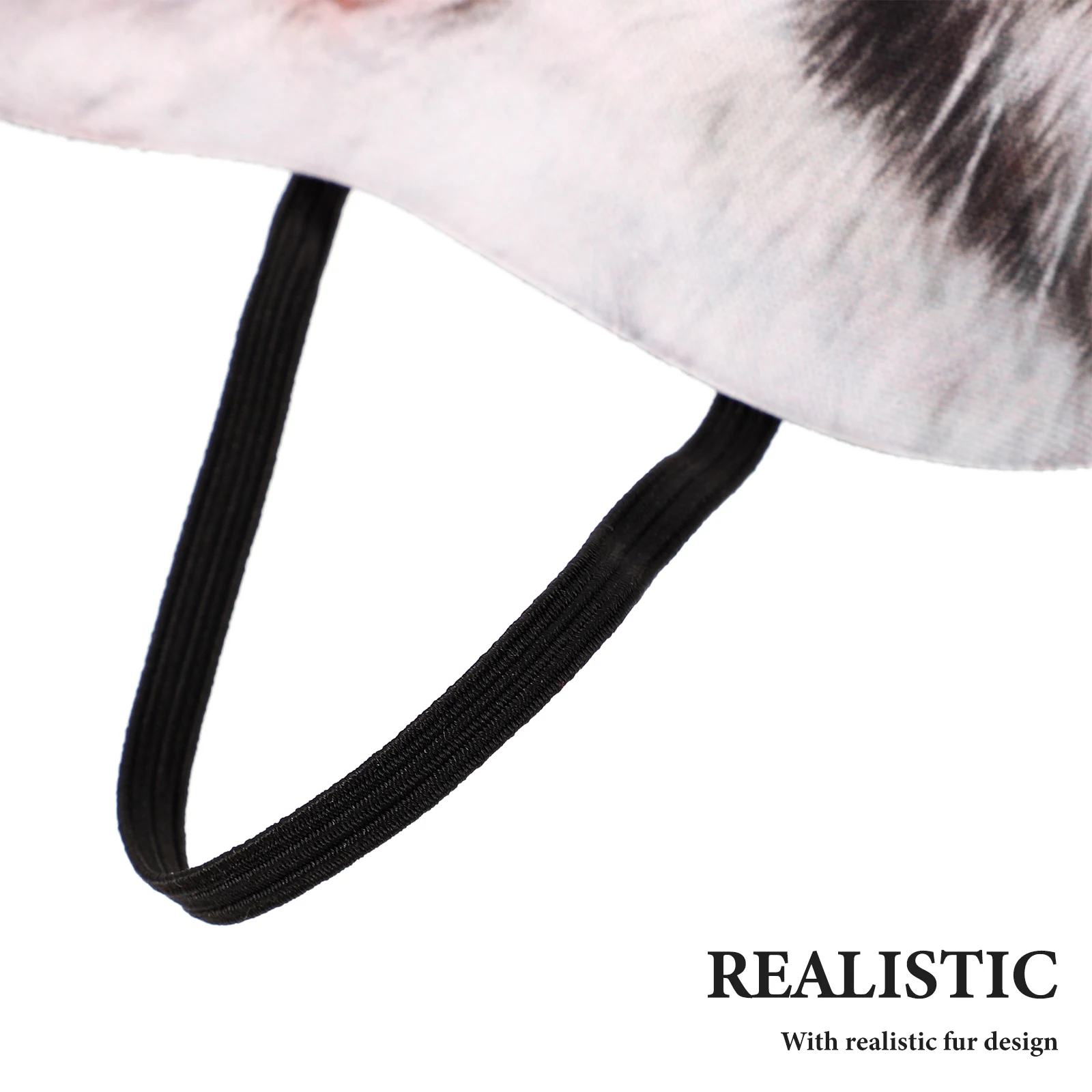 

2pcs Cat Masks For Cosplay Halloween Fancy Dress Carnival Mardi Gras Adult Kids Costume Accessory Realistic Elastic Band