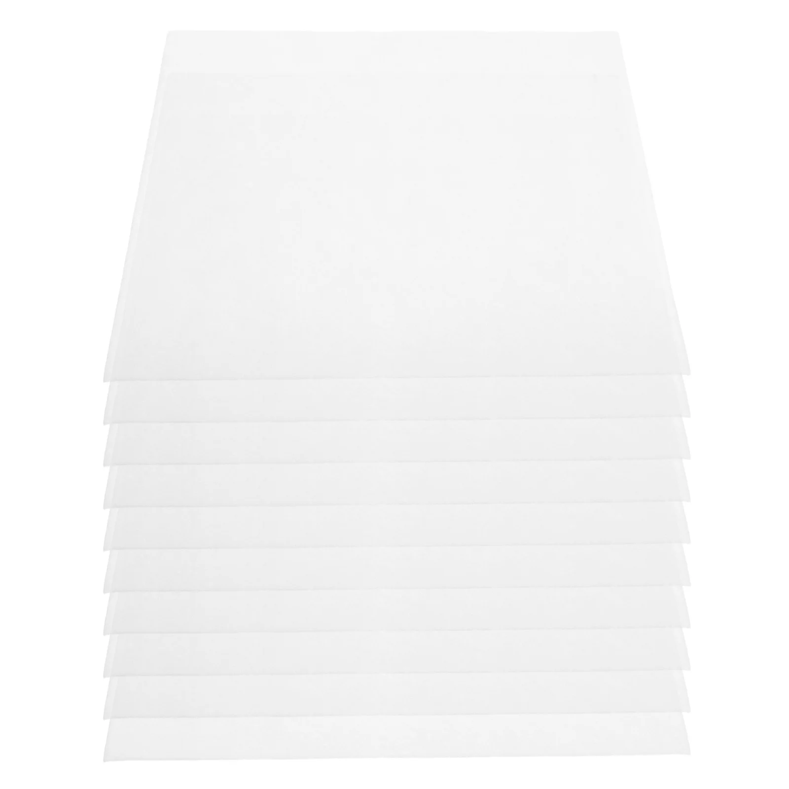 

20Pcs White Felt Sheets Soft Thick Craft Fabric Squares Perfect for DIY Halloween Christmas Sewing White Felt Sheets
