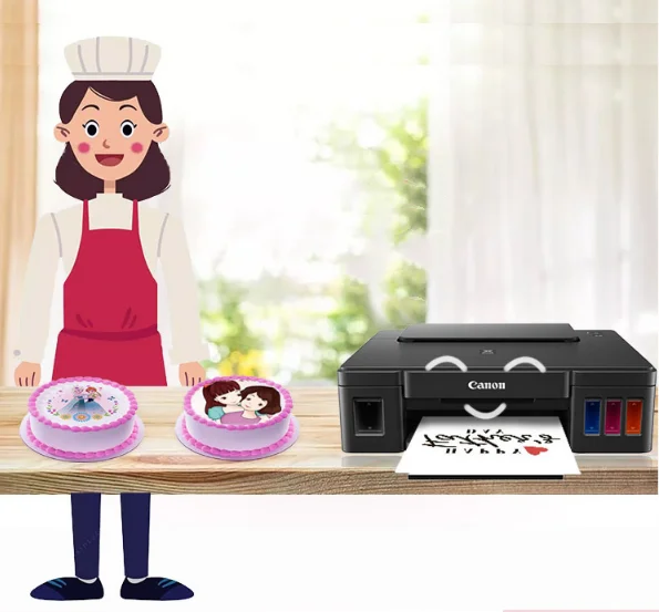 3D Personalized A4 Edible Ink Printer Cake Digital Baking Printer Photo Picture Food Cake Machine Printer