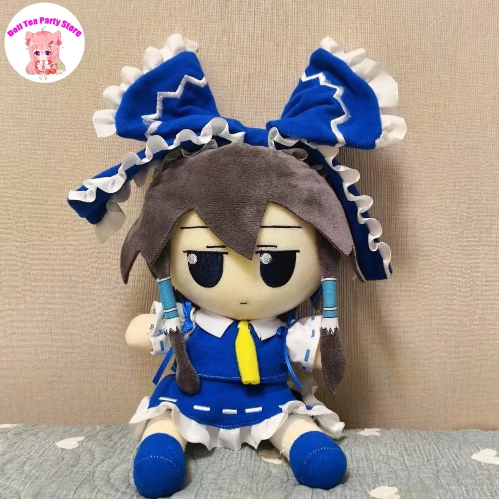 

Fumo Hakurei Reimu TouHou Project, милая хлопковая кукла, аниме-фигурка, плюшевая игрушка, кукла, косплей, кавайный талисман, 20 см, рождественские подарки