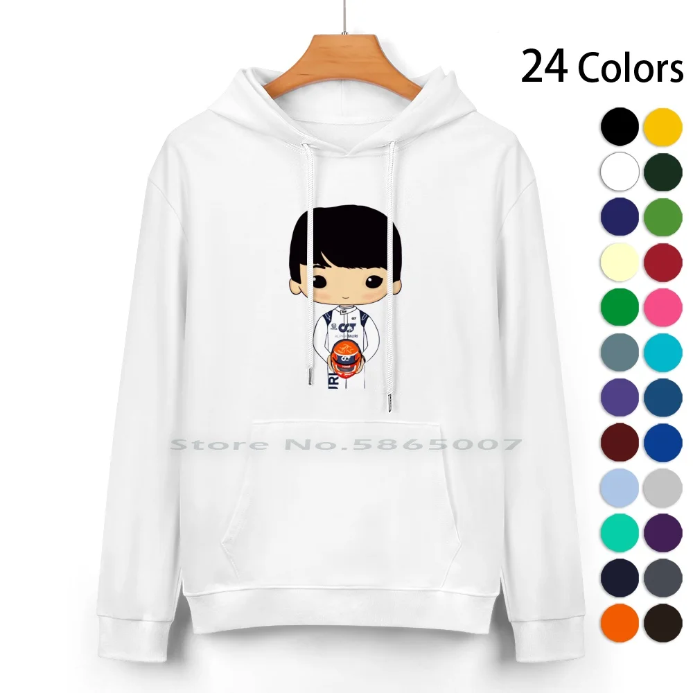 Yuki Tsunoda Pure Cotton Hoodie Sweater 24 Colors Racing Motorsport Yuki Tsunoda 22 2021 Japan Yuki Tsunoda Women Race Pierre