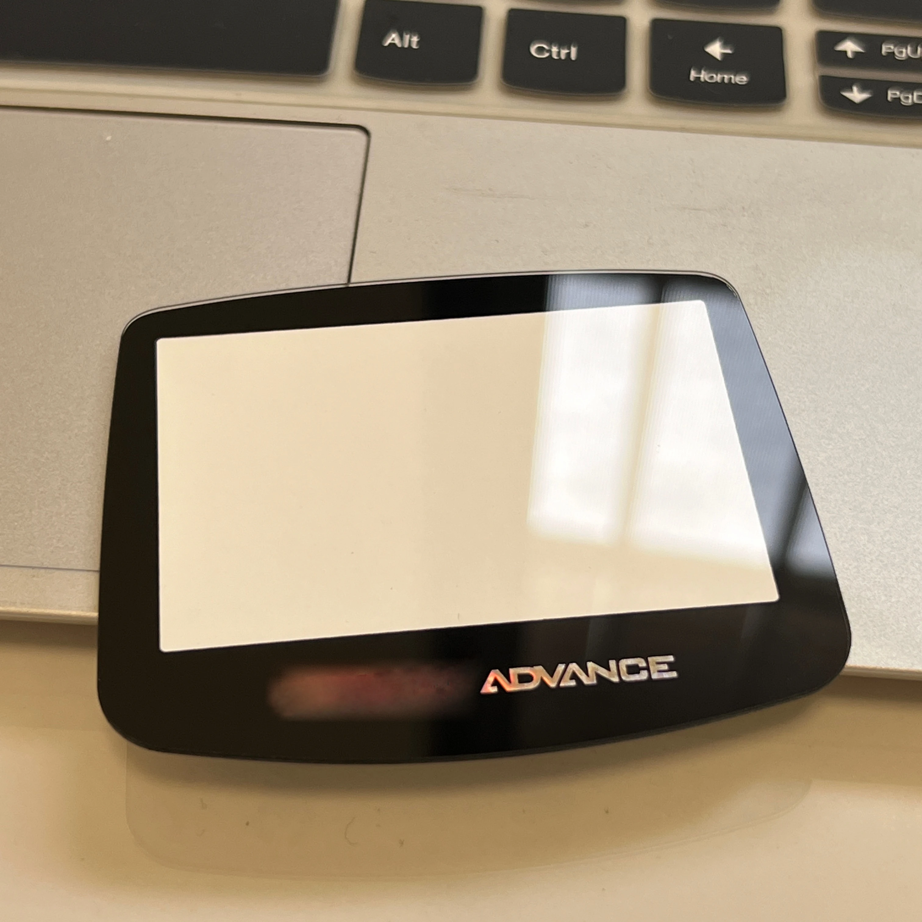 10 шт. стеклянное зеркало с линзами для GAMEBOY ADVANCE GBA, градиентный шрифт с ЖК-экраном