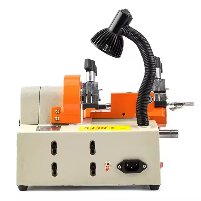 Commercial Key Cutter Defu DF001 220V Port le Horizontal Key Duplicate Machine Double Sided Fixture DF-001 Key Cutting Machine