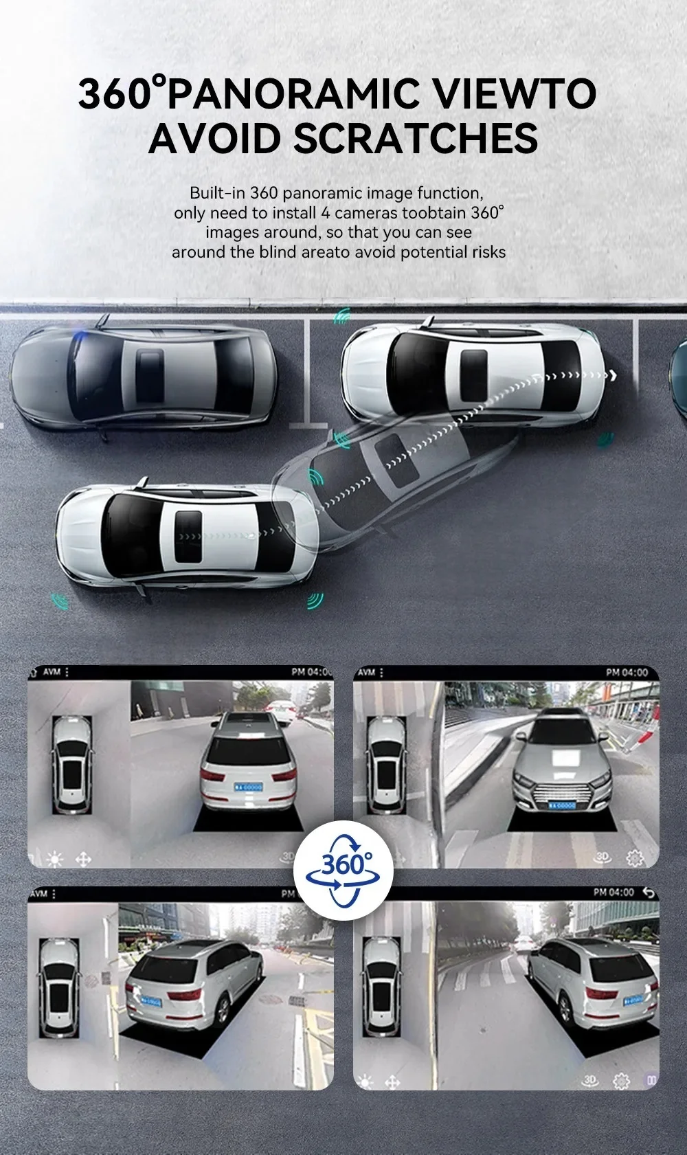 Built-in 360 chip - - Guangzhou TOP Car Android Auto Store