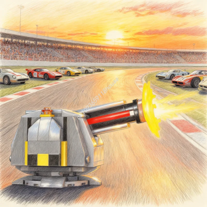 

120pcs MOC Laser Defense Cannon Model Building Blocks Architecture Christmas Gifts Toys Creative DIY Idea Education Kids