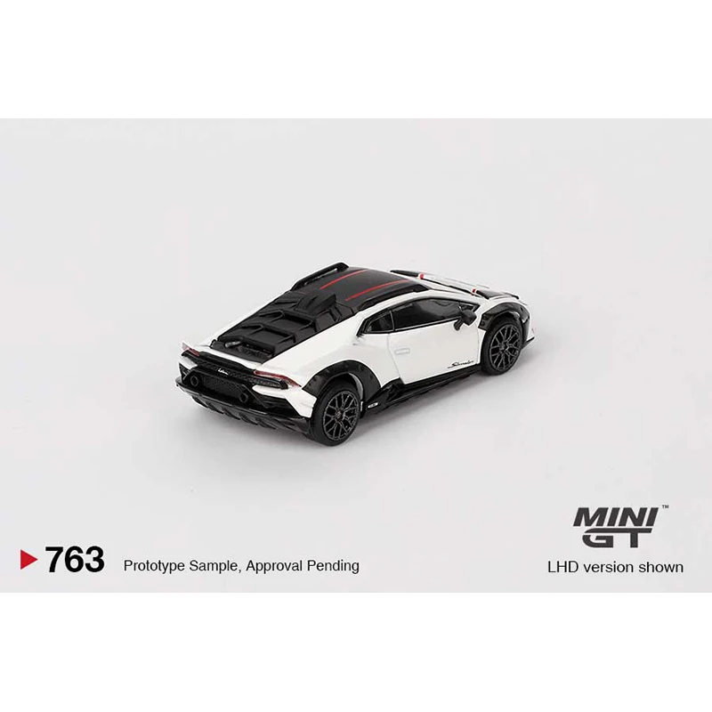 MINIGT 1:64 Lamborghini Huracan Sterrato Bianco Asopo Verde Gea Matt Diecast Model Collection Miniature Toys 763 779