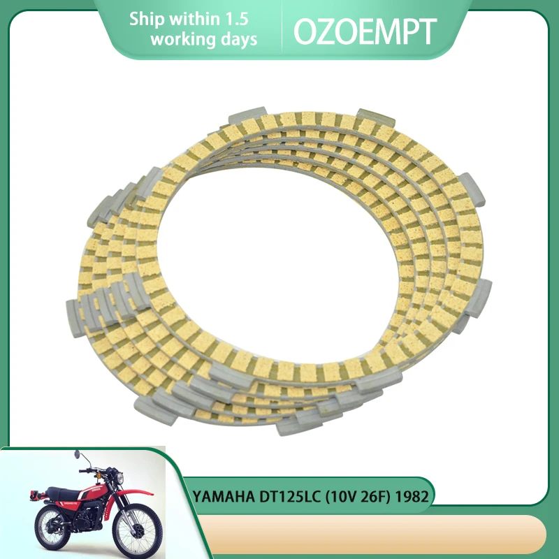 

Памперсная пластина сцепления OZOEMPT, подходит для YAMAHA DT125LC (10V 26F) 1982