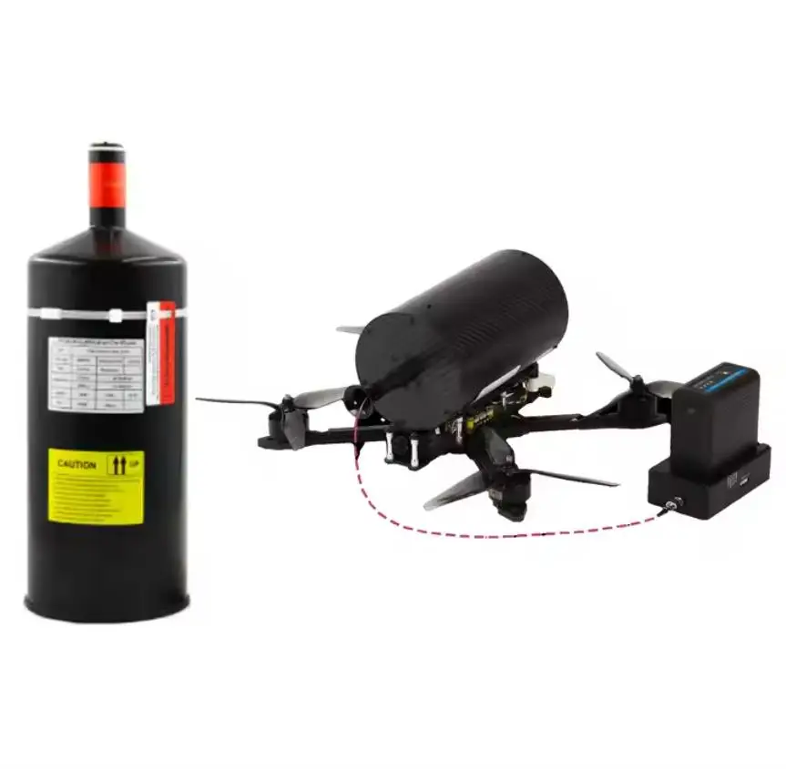 FPV Dronе kit Fiber Optic Ground Module 0.27mm Optical Bare Fiber Sky End 3/5/10/15/20/30km for FPV Drone Underwater robot RC - view 4