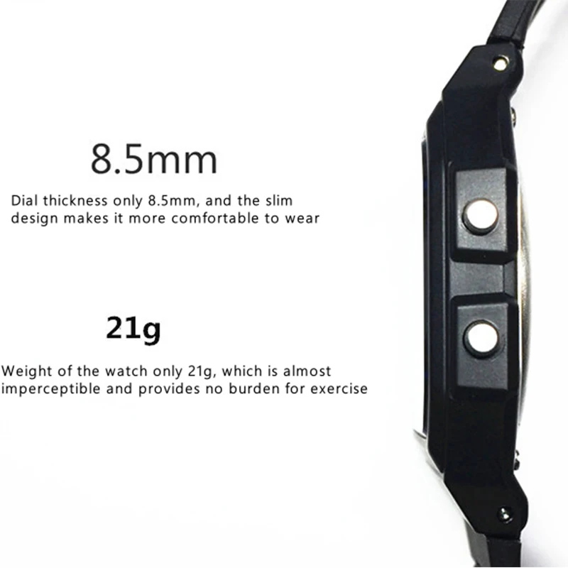 ساعات رجالية عصرية بسيطة LED ساعات رقمية للرجال والنساء ساعات يد إلكترونية رياضية غير رسمية على مدار الساعة هدية Reloj Hombre