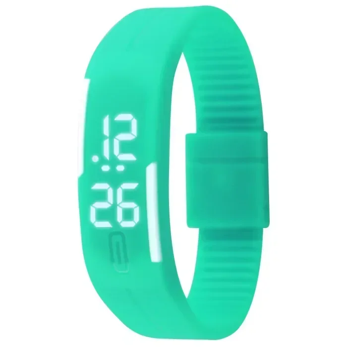 Crianças Digital Sport Relógios, Silicone Strap, Display LED, Crianças Assista, Meninas, Meninos Relógio de pulso, Homem Relógio, Mulheres, Quente