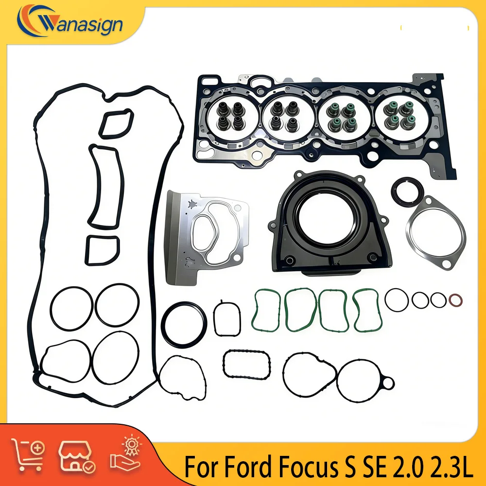 

Комплект прокладок двигателя для Mazda 3, 5, 6, Ford Focus S, SE 2.0, 2.3L (2.3 л, L4, бензин), 2003-2011, DOHC, HS26250PT-4, CS26250