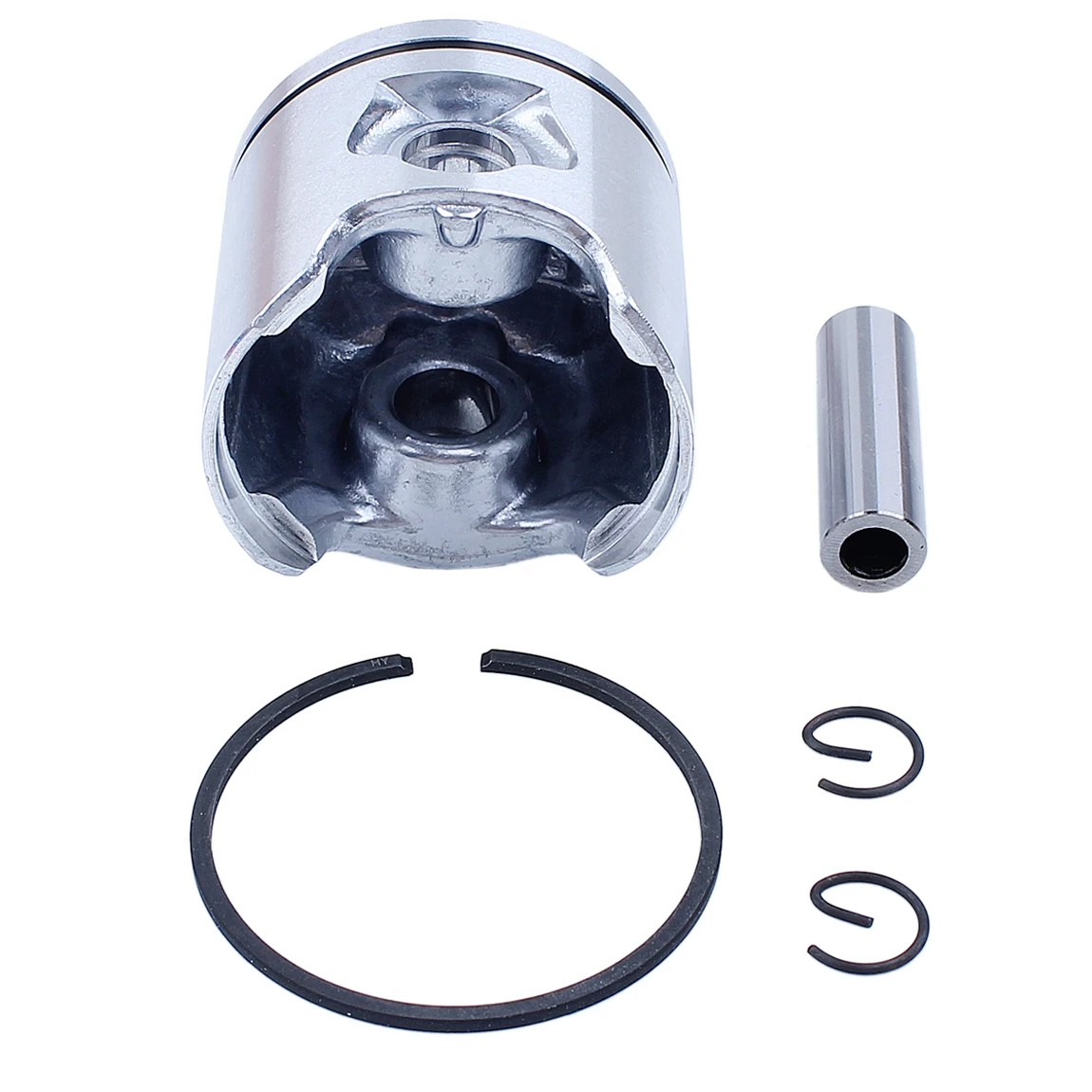 Imagem -06 - Pistão Pin Anel Kit Fit Husqvarna 350 351 2150 Cs2150 Cs2145 Motosserra Peças de Reposição Motosierra Gasolina 44 mm