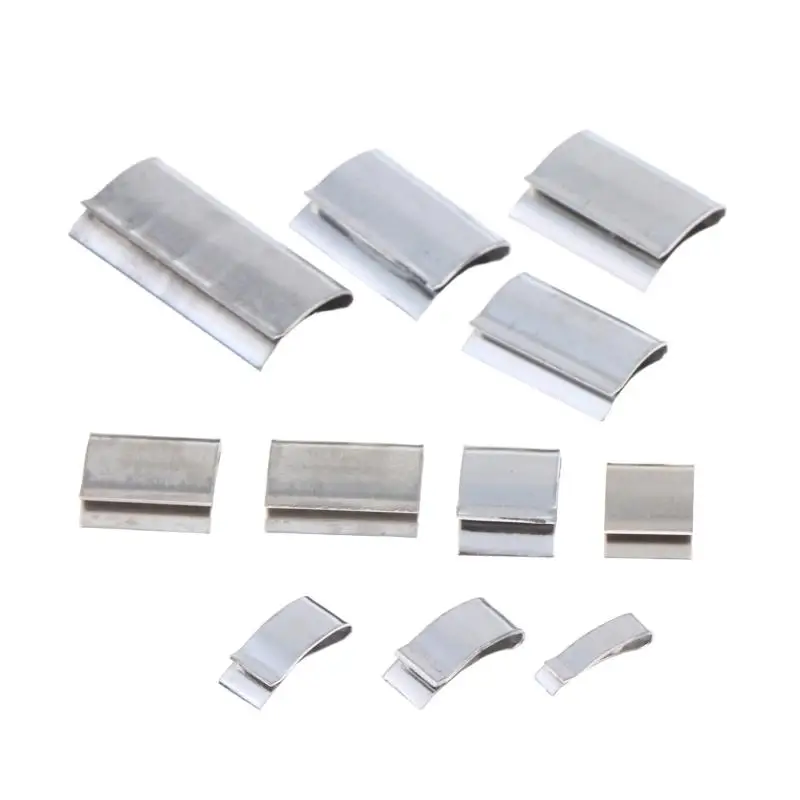 New100Pcs Metal Impellers Clip 0.1g-1.5g Stainless Steel Barbed Balancing Clip Blower Fan Balance Weights
