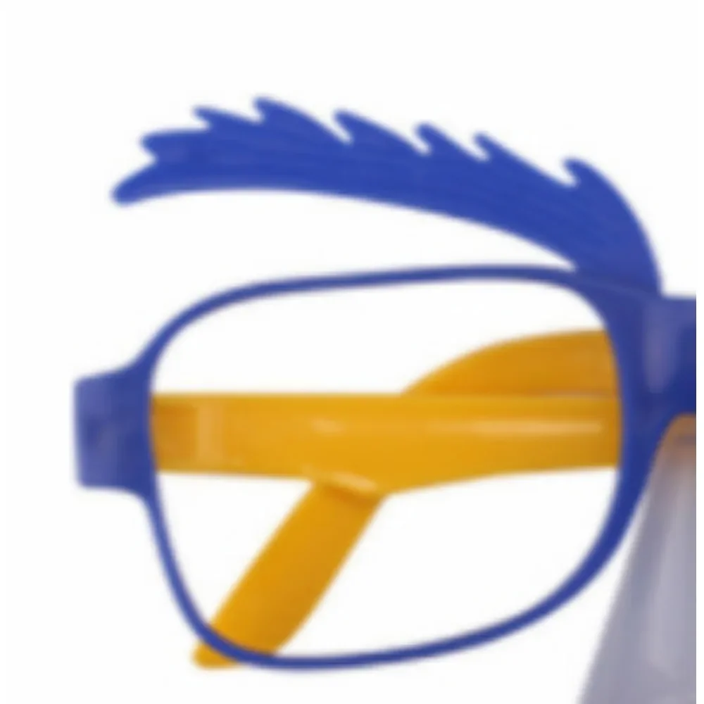 PESENAR  Halloween Clown Dress Up Accessories Eyebrows Glasses Clown Nose One