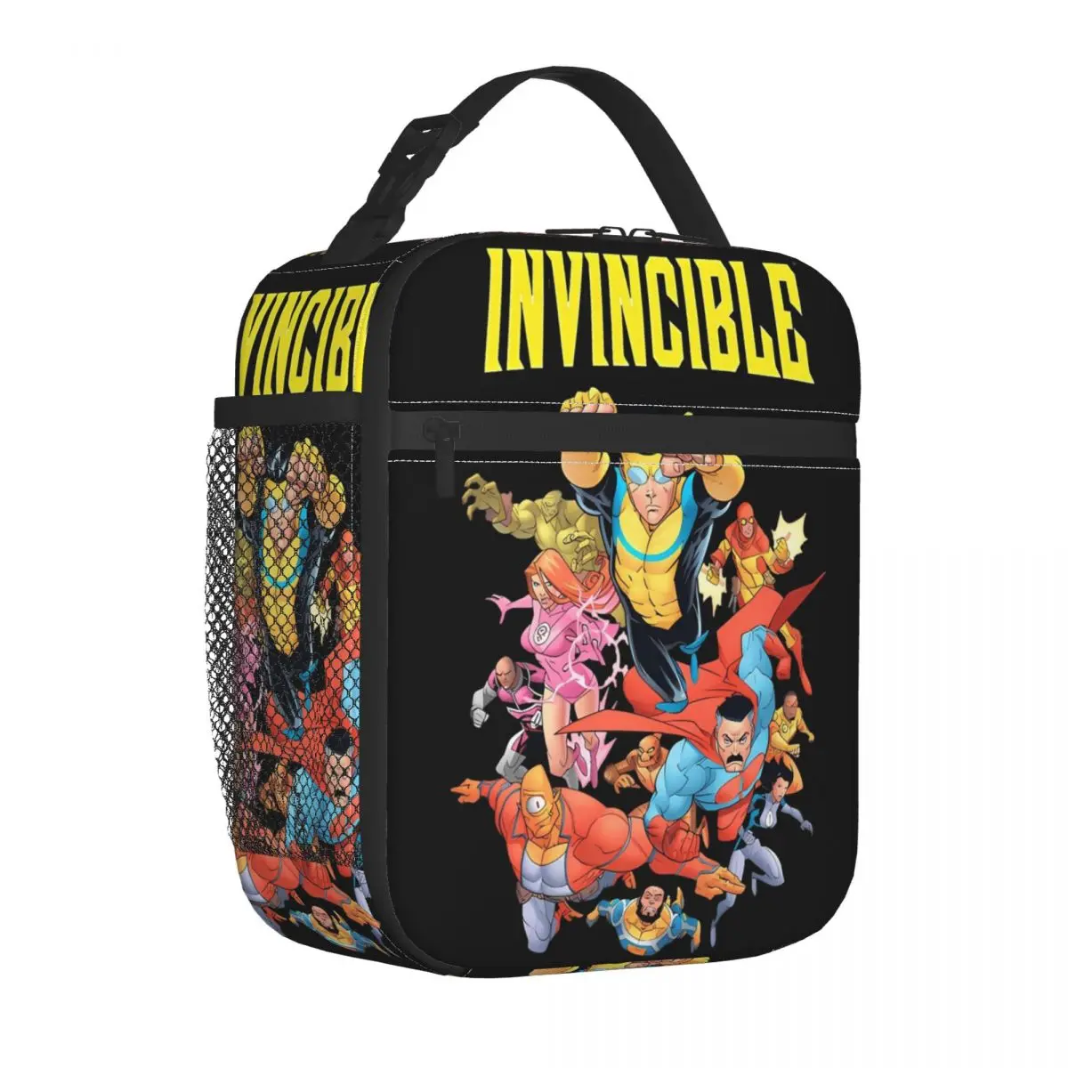 

Мультяшные лучшие термоизолированные сумки для обеда Invincible Ever для школы, портативная сумка для еды, термохолодильник, ланч-боксы