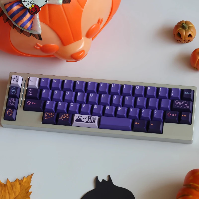 Original Design Keycap ฮาโลวีนโปรไฟล์เชอร์รี่วัสดุ ABS Poltergeist คีย์บอร์ด Keycaps