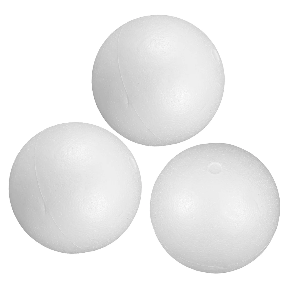 

Foam Ball Craft Balls Small Venue Props Photo Ornament Round Blank Unpainted Diy Lightweight Wedding Decor