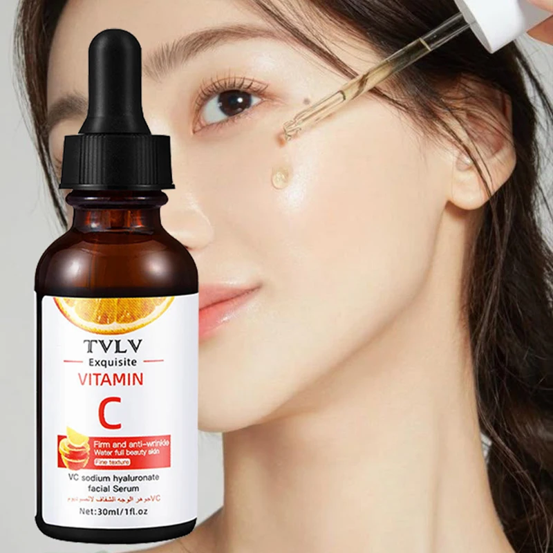 Vitamin C Face Body Serum Hyaluronic Acid Hydrate And Moisturize Skin Even Skin Tone Refreshing Rejuvenate Skin Daily Skincare