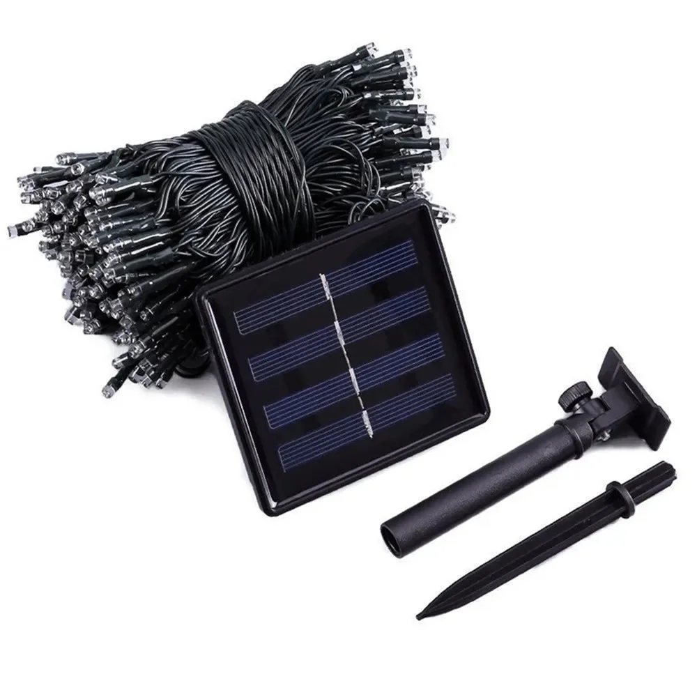 300led solar string luz fada jardim ao ar livre lâmpada à prova dwaterproof água 2024 guirlanda de natal festa de natal decoração para casa