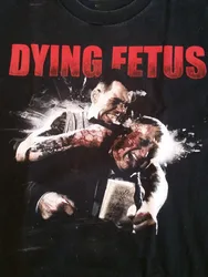 Dying Fetus Descend Into Depravity T-Shirt Short Sleeve Black Men S to 5XL PM885