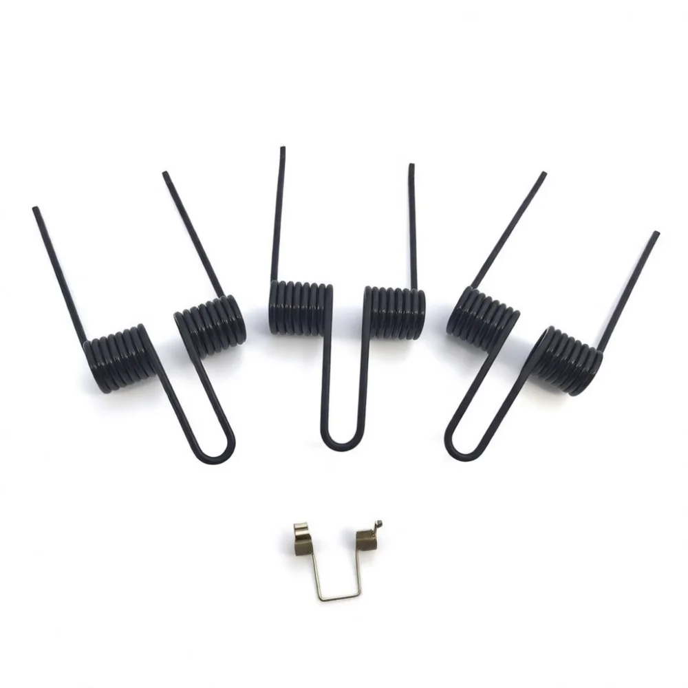 Precision Mechanical Double Torsion Springs 180 Degree Bidirectional Hardware Shaped Accessories For Industrial Equipment