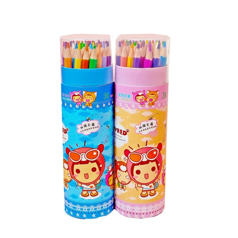 Xinh Xắn 48 Bút Chì Màu Bộ Dành Cho Nghệ Thuật Dụng Cụ Bút Văn Phòng Phẩm Bộ Hoạt Hình Dầu Vẽ Bút Sáp Màu Cho Trẻ Em Tranh Nghệ Thuật nguồn Cung Cấp