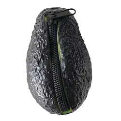 Avocado Purse Portable Girls Trendy Practical Handbag Storage Bag Zipper Closure Wallet for Party Street Dating Commuting Travel