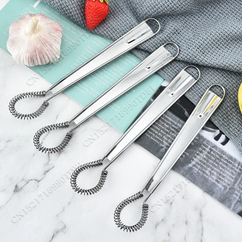 Stainless Steel Magic Hand Held Spring Whisk Mini Kitchen Eggs Sauces Mixer Spring Beater Hand Honey Cream Stir