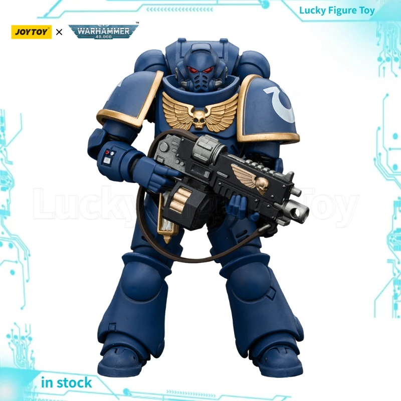 

【В наличии】Фигурка JOYTOY 1/18 Warhammer 40K Ultramarines Intercessor, модель-игрушка