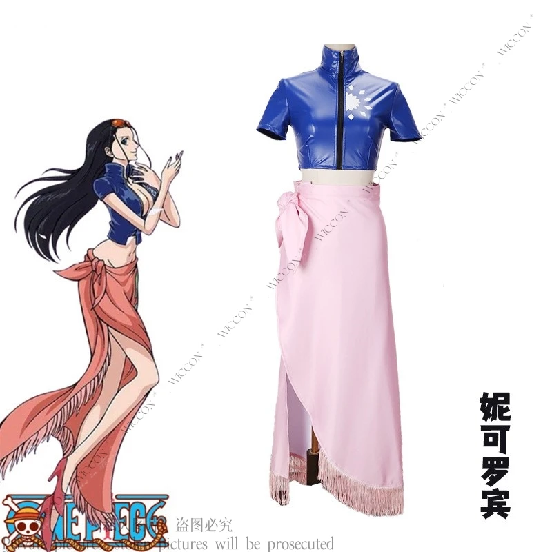 كوسبلاي روبن نيكو أنيمي فستان مُصمم حسب الطلب ملابس تنكرية نظارات شعر مستعار بدلة حفلات أزياء لفتاة بدلة كرنفال الهالوين S