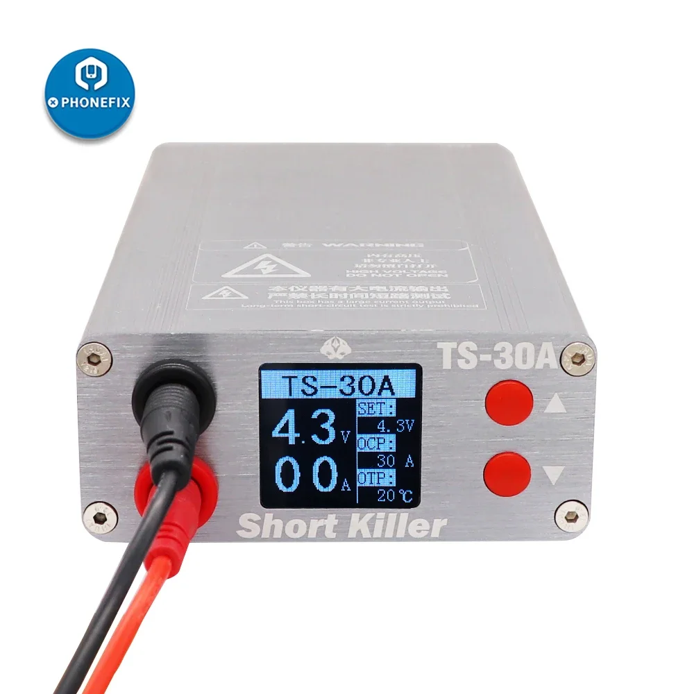 TS-30A TS-20A Short Killer PCB Short Circuit Fault Detecting Machine for iPhone Repair Short-circuit Burning Repair Kit