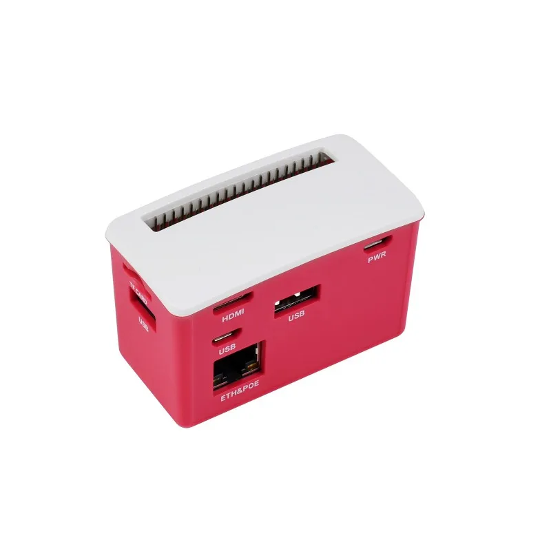 

PoE Ethernet / USB HUB BOX for Raspberry Pi Zero Series, 3x USB 2.0, 802.3af-Compliant