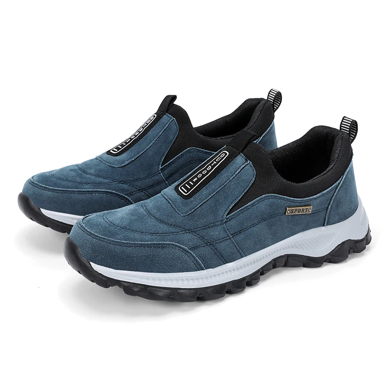 

MenCasual Sports Shoes Non-Slip Wear-Resistant Hiking Shoes Outdoor 2025 New Men Fashion Comfortable Flat-Bottomed Walking Shoes